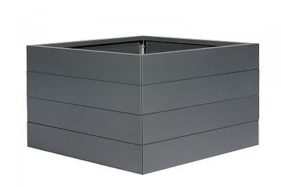 Plantenbak Modulair Antraciet 180x180x56 cm