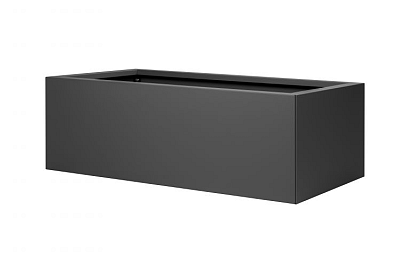 Plantenbak Vlak Antraciet 120x60x40 cm