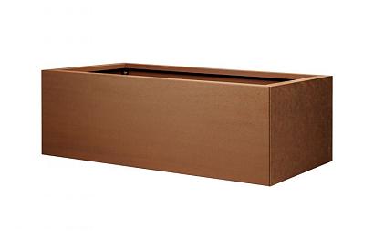 Plantenbak Vlak Corten 120x60x40 cm