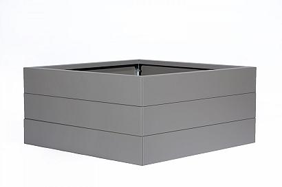 Plantenbak Modulair Taupe 120x120x42 cm