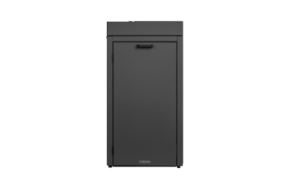 Kliko-ombouw met plantenbak Grafietzwart 120 liter
