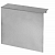 Overzetstuk muurelement Recht 150x45x12.8 cm - Verzinkt