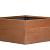 Bloembak Modulair - 150x150x42 cm Corten