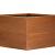 Plantenbak Modulair Corten 180x180x56 cm