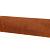 Koppelplaat 10 cm Corten - verpakt per 50 st.