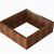 Bloembak Module+ 90x90x28 cm