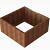 Bloembak Module+ 120x120x56 cm