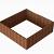 Bloembak Module+ 180x180x56 cm