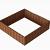 Bloembak Module+ 210x210x56 cm