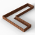 Bloembak Module+ L-vorm 90x360x270x28 cm