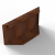 Kopschot paneel (D) 60x28 cm