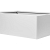 Bloembak vlak - 150x210x40 cm Wit