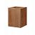 Bloembak vlak - 30x30x40 cm Corten