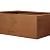 Bloembak vlak - 150x210x40 cm Corten