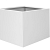 Bloembak vlak - 30x210x60 cm Wit
