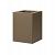 Bloembak vlak - 30x30x40 cm Supra bruin