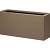 Bloembak vlak - 30x90x40 cm Supra bruin