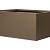 Plantenbak Vlak Supra Bruin 90x60x40 cm