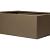 Plantenbak Vlak Supra Bruin 120x90x40 cm