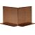 Uitwendige hoek Double (flg) 10 cm - Corten
