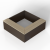 Zitbank - L-vorm 120x120x41 cm Beige