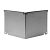 Inwendige hoek Kantopsluiting Single & Single flex 10 cm - Verzinkt