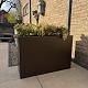 Plantenbak Vlak Supra Bruin 90x30x60 cm