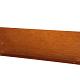 Kantopsluiting Double (flg) 300x10 cm Corten