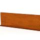Kantopsluiting Stroke (flg) 300x10 cm Corten