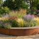 Borderpaneel Flex Corten 220x3,5x56 cm incl. toebehoren