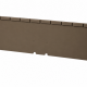 Kantopsluiting Single flex 300x16.5 cm - Supra Bruin