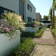 Plantenbak Vlak Wit 120x30x40 cm