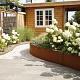 Borderpaneel Flex 56 cm + toebehoren - 220x56x3.5 cm (LxHxB) Corten