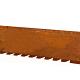 Kantopsluiting Single flex (flg) 16.5 cm Corten