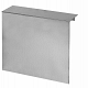 Overzetstuk muurelement Recht - 150x45x15.8 cm Verzinkt