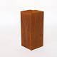 Overzetstuk muurelement hoek - 20x30x15.8 cm Corten