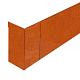 Hoekstuk Uitwendig 56 cm - 15x56x15 cm (LxHxB) Corten
