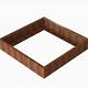 Plantenbak Module+ Corten 150x150x28 cm