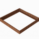Plantenbak Module+ Corten 240x240x28 cm