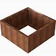 Plantenbak Module+ Corten 90x90x42 cm