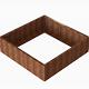 Plantenbak Module+ Corten 150x150x42 cm