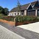 Borderpaneel Flex 56 cm + toebehoren - 220x56x3.5 cm (LxHxB) Corten