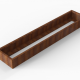 Plantenbak Module+ Corten 300x60x28 cm