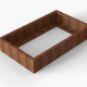 Plantenbak Module+ Corten 150x90x28 cm