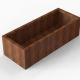 Plantenbak Module+ Corten 150x60x42 cm