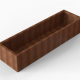 Plantenbak Module+ Corten 210x60x42 cm