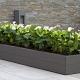 Plantenbak Modulair Taupe 270x90x28 cm