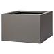 Bloembak vlak - 60x60x40 cm Taupe