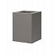Bloembak vlak - 30x30x40 cm Taupe