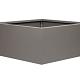 Bloembak vlak - 90x90x40 cm Taupe